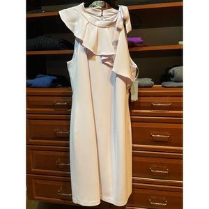 NWT Teri Jon Lilac Ruffle Dress Sz 18